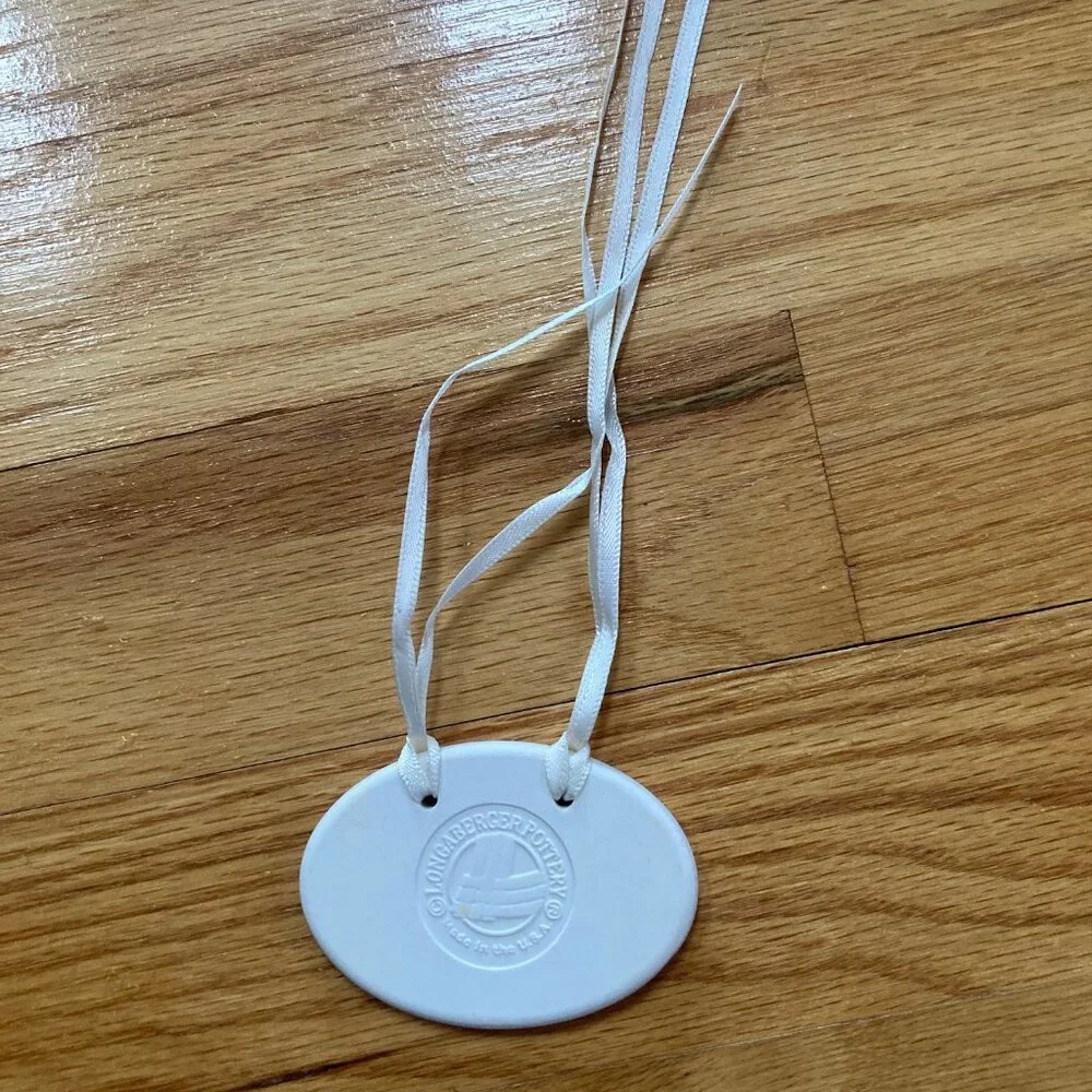 Longaberger Ceramic Tie-On